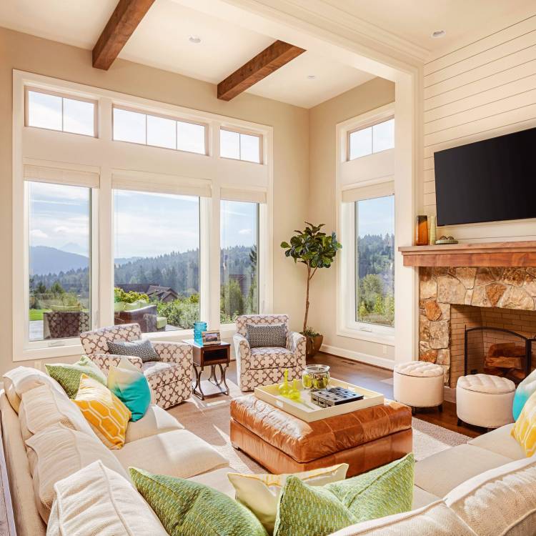 Living Room Casement Windows
