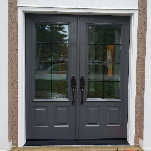 black french entry doors in collegeville pa interior