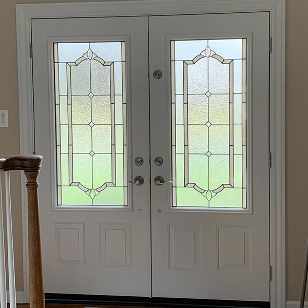 white french entry doors with decorative glass in doylestown pa white french entry doors with decorative glass in doylestown pa