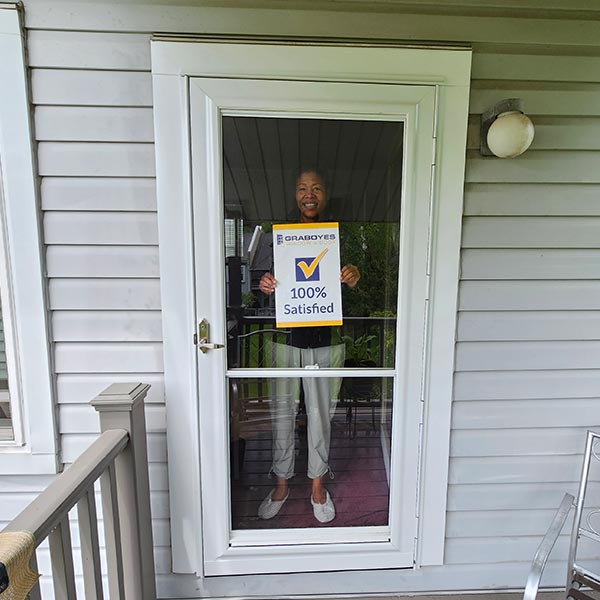 white storm door in norristown pa - 100% Satisfied