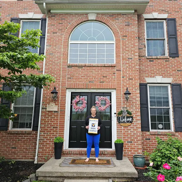 white windows and black french entry door in horsham pa - 100% Satisfied